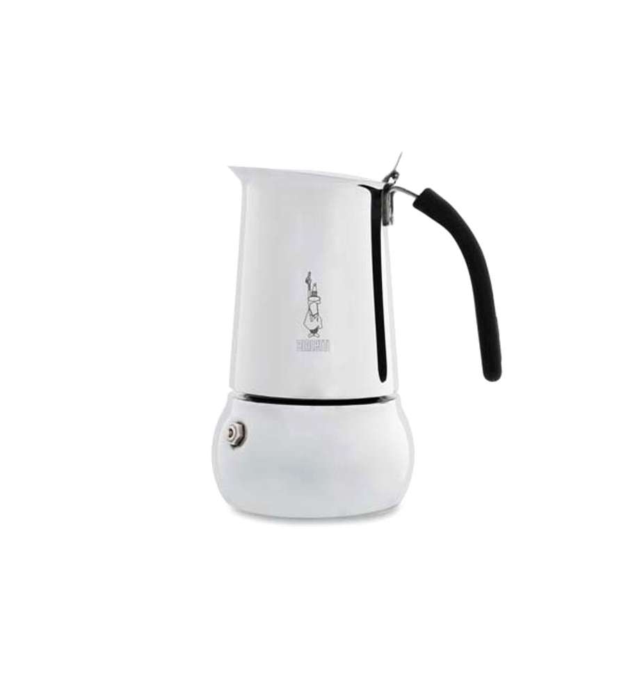 Bialetti Caffettiera Kitty - Acciaio Inox - 2 Tazze