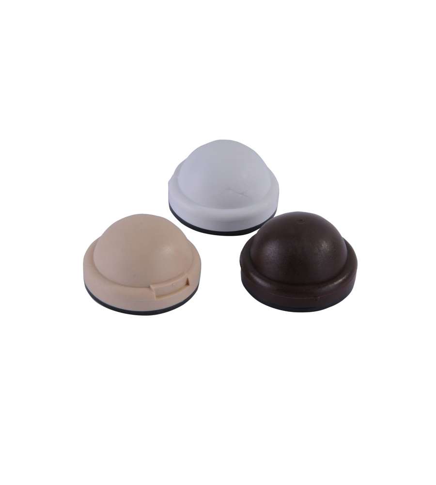 Fermaporte Tondo Adesivo Plastica  Pz 120 Eliplast
