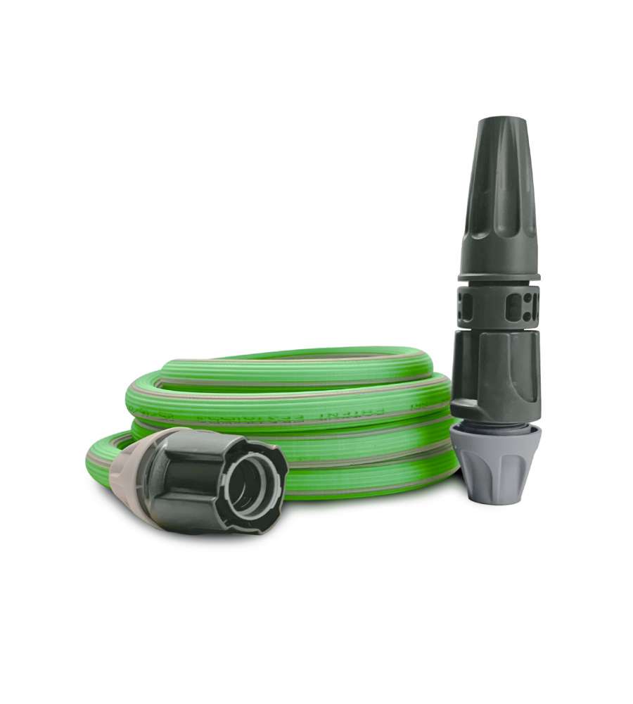 Tubo estensibile Idroeasy Magic Soft 7m con raccordi e lancia multifunzione