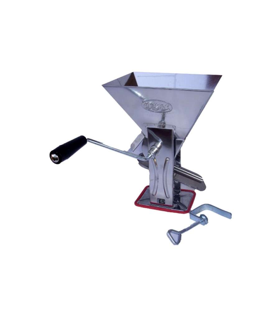 Omac Spremipomodoro Manuale Gulliver - Acciaio Inox - 17x22.5x30 cm