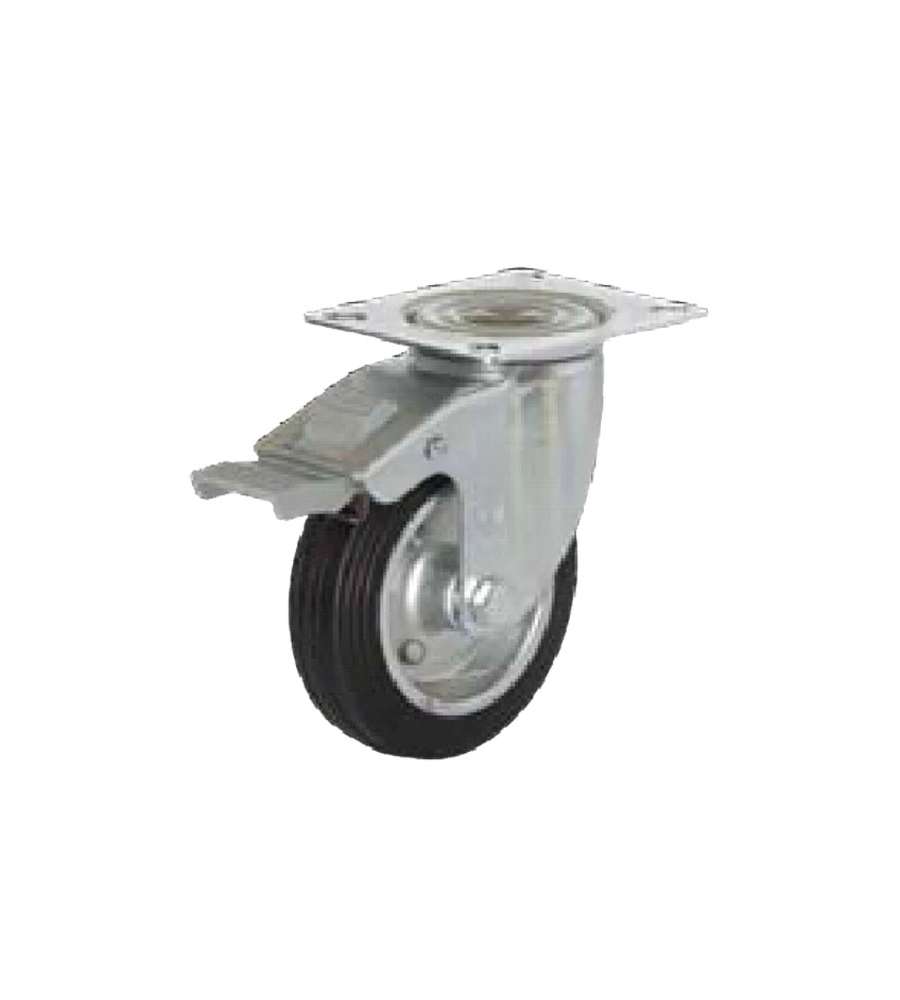 Ruota Gomma Pgf 95X80     125X37,5     536303Sl Tr