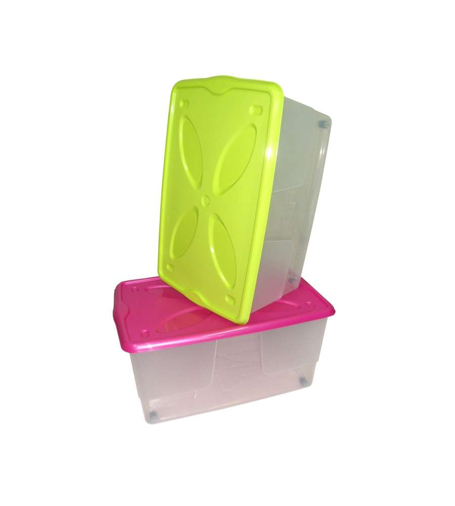 Bama Contenitore Sovrapponibile - Assortiti - 45 l