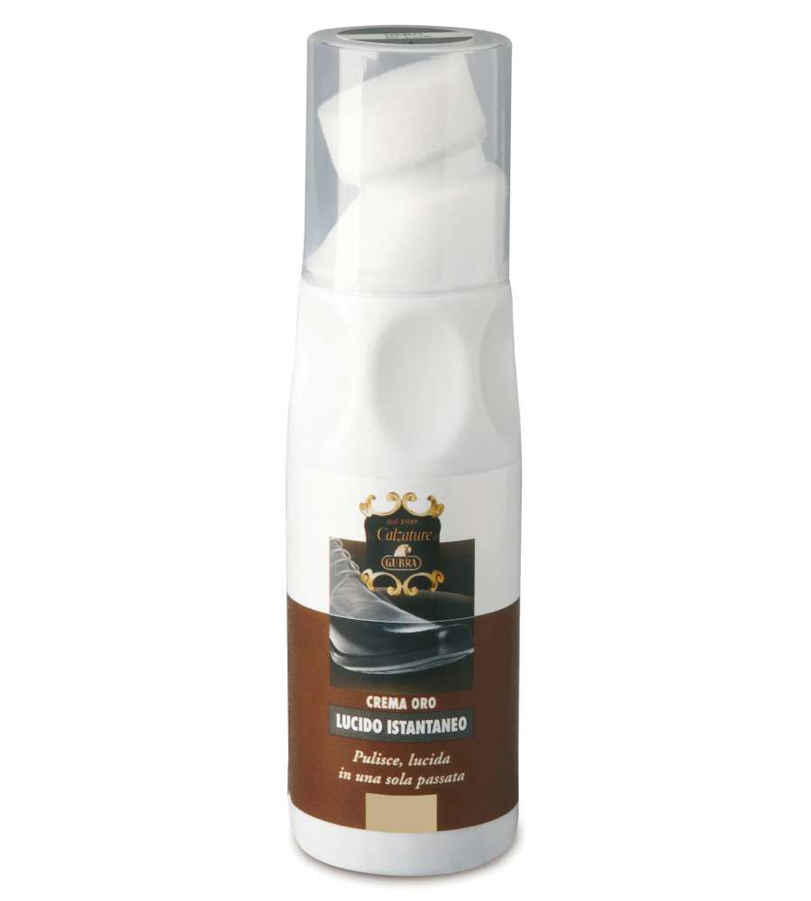 Lucido istantaneo per calzature nero 75ml Gubra