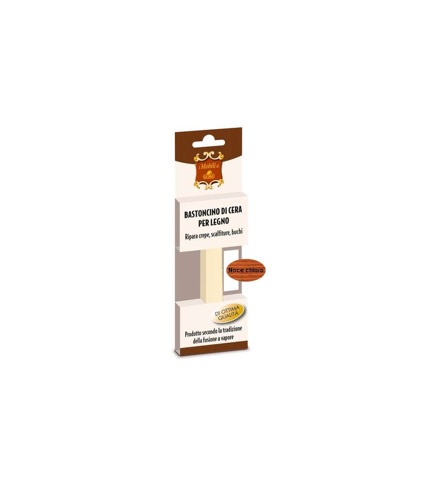 Cere Bastoncini di Cera per Legno - Noce Chiaro - 20cm