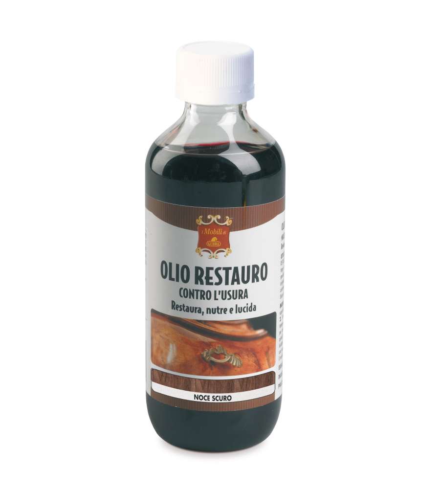 Gubra Olio Restauratore Legno - Noce Scuro - 200 ml