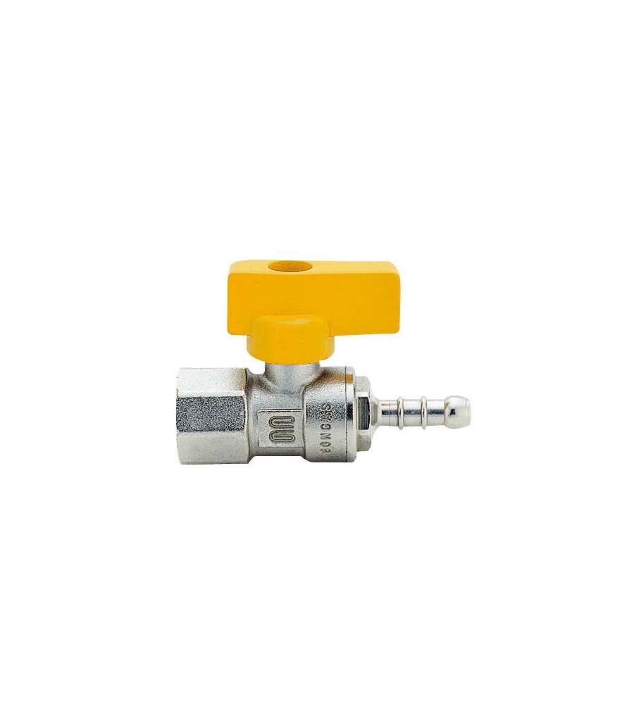 Rubinetto portagomma per gas 1/2