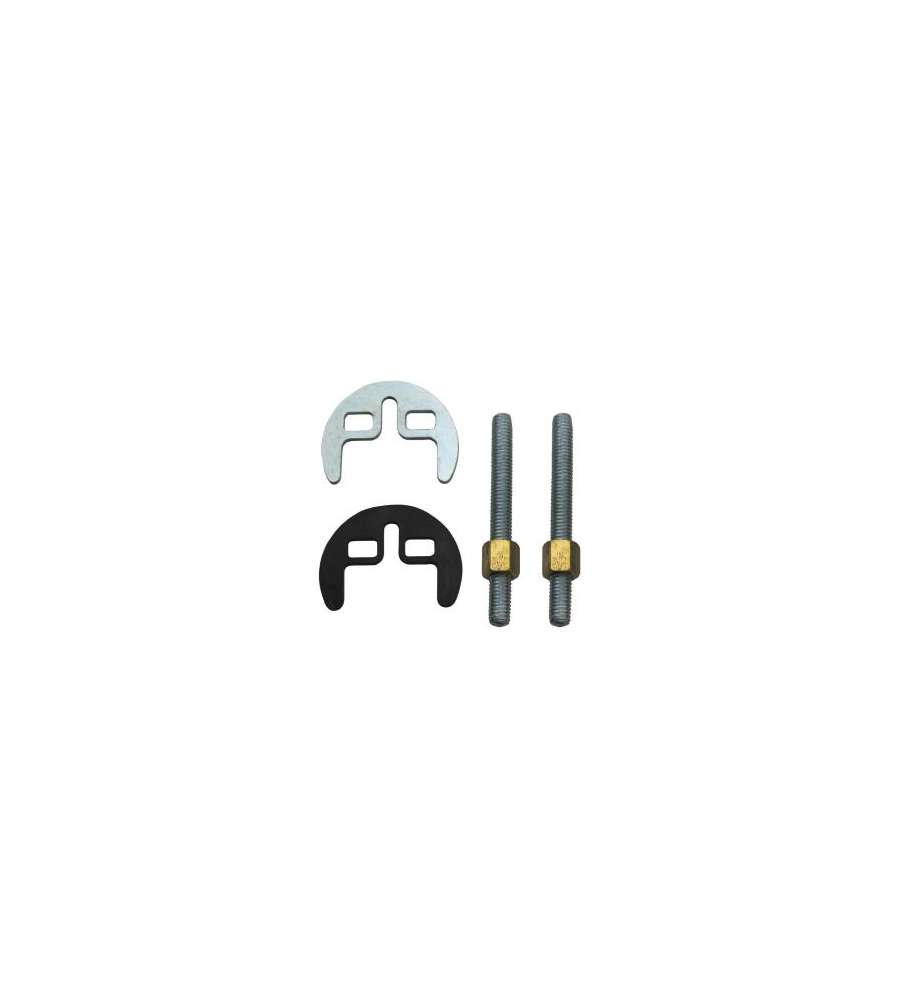 Set fissaggio rubinetti 2 fori
