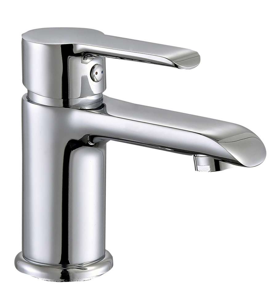 Rubinetto miscelatore lavabo serie Ariel cromato diam.35 mm