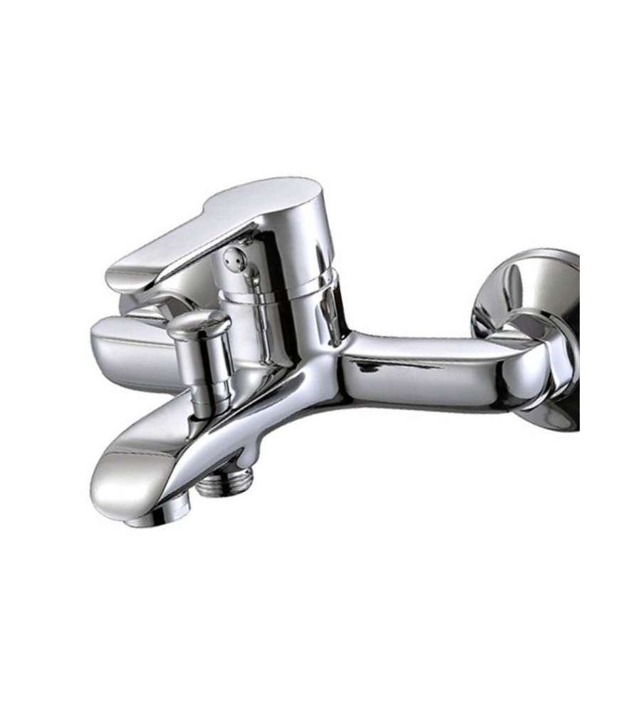 Rubinetto miscelatore vasca, finitura cromo, cartuccia a dischi ceramici Diametro  35 mm
