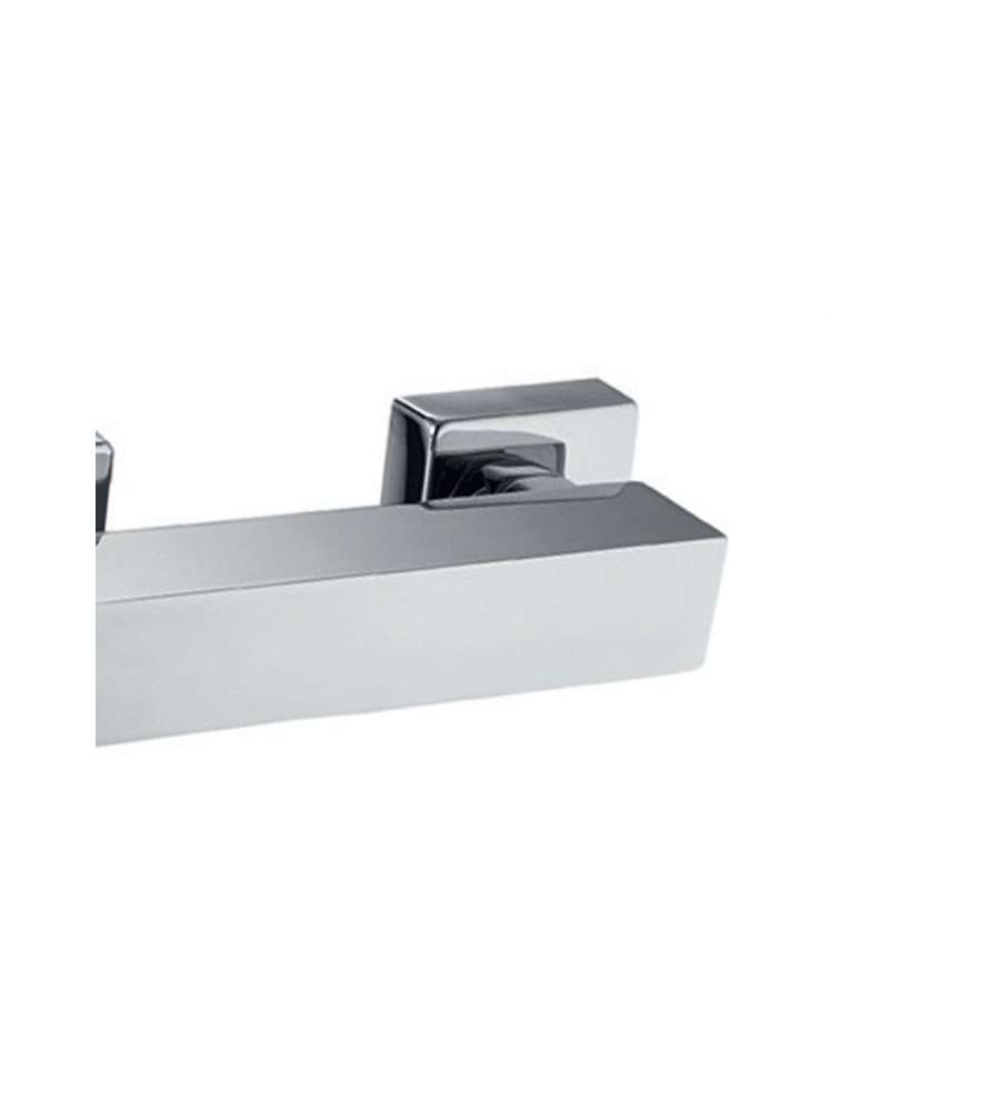 Rubinetto miscelatore monocomando esterno doccia, finitura cromo 25 mm