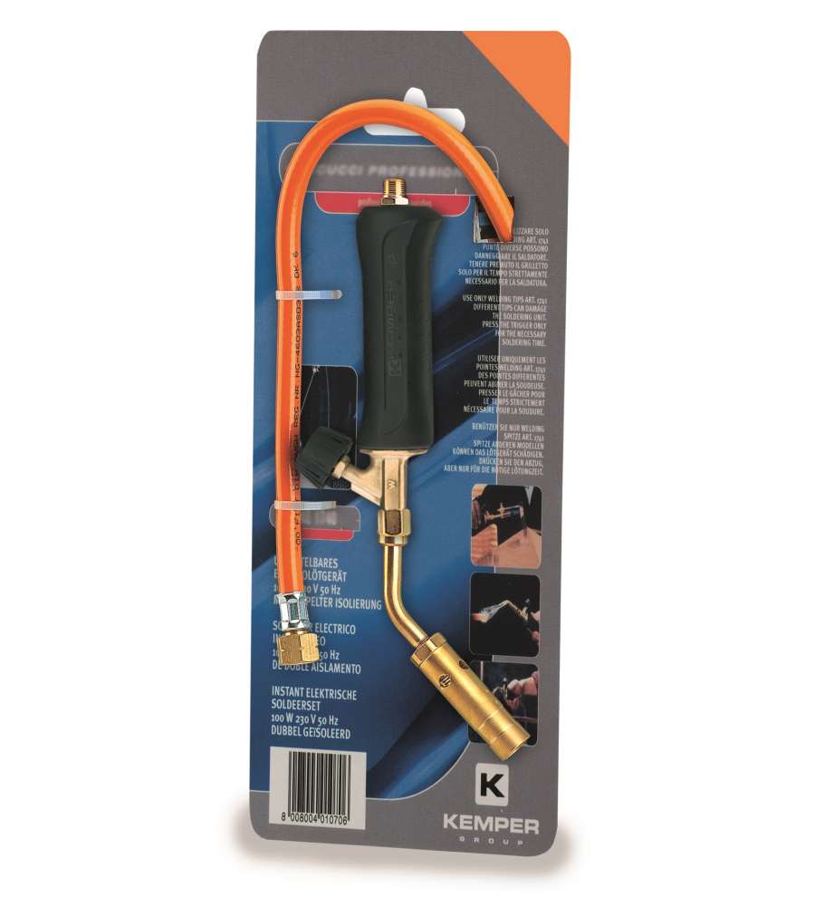 Kemper Saldatore a Cannello Curvo con Tubo - 1.5 m
