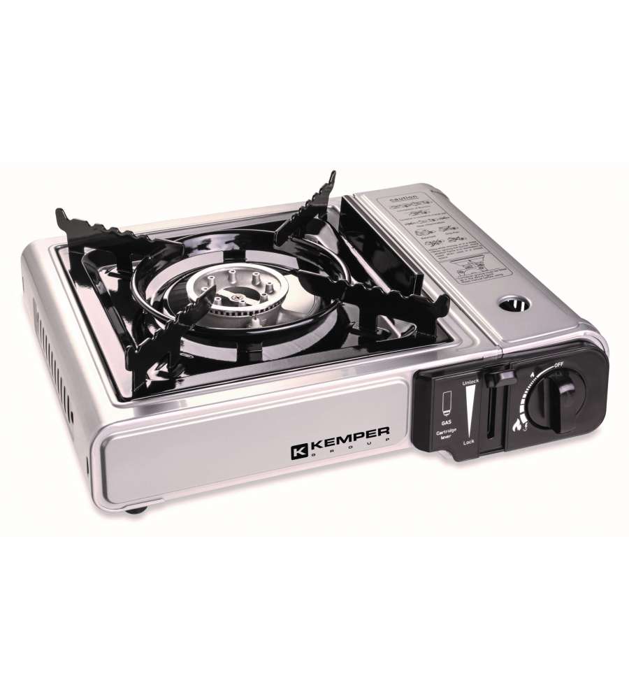 Kemper Fornello Portatile Smart - Nero - 340x280x120 mm