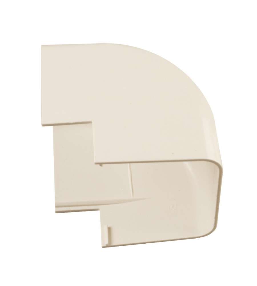 Angolo esterno per canale condizionamento 80x60 mm Avorio