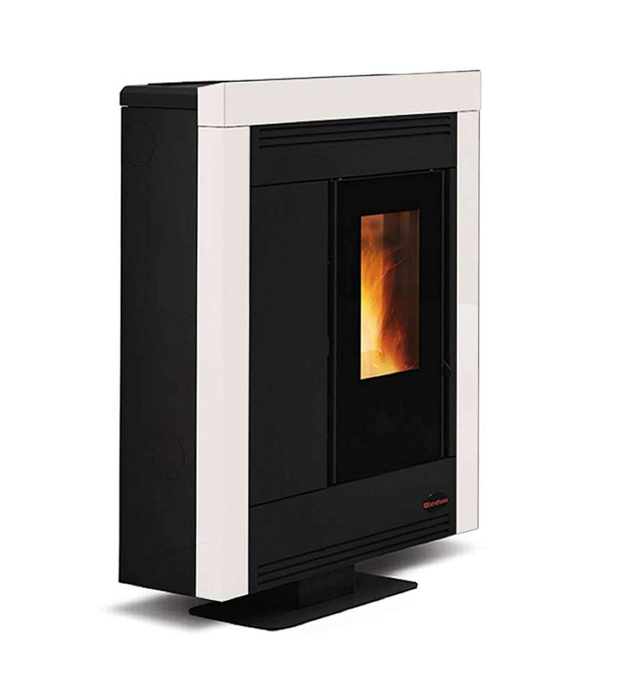 Stufa Pellet Souvenir Steel Bianca Extraflame