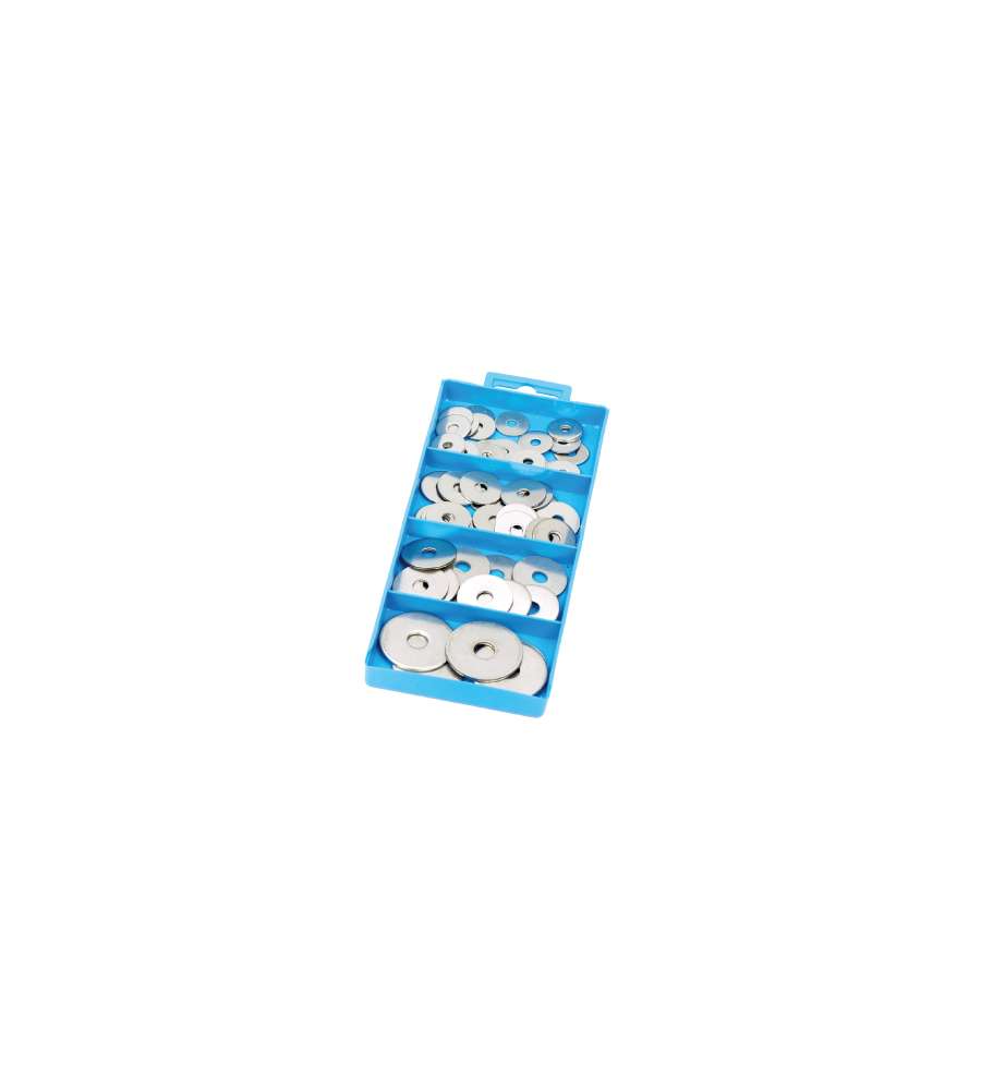 Assortimento Rondelle 4 Volte Il Foro Inox