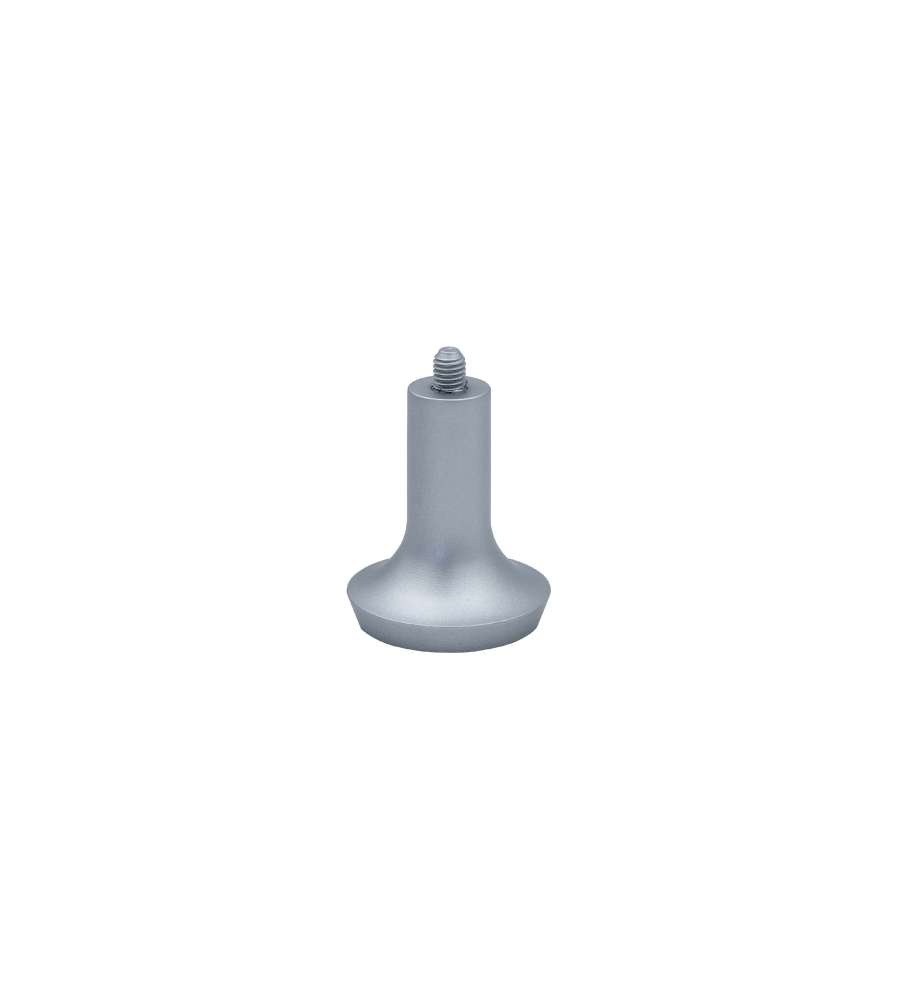 Piedino Plastica Grigia Con Vite M8 Mm.50X62
