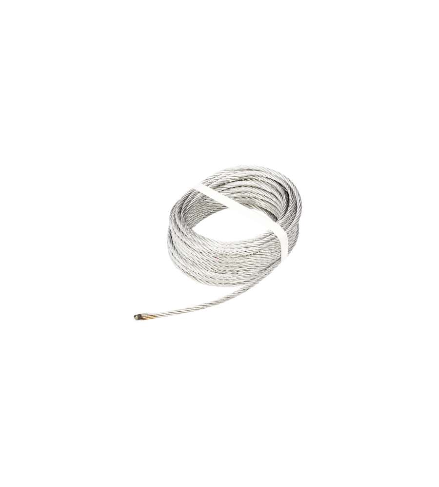 Fune Acciaio Inox 133 Fili Mm.4 Mt.25
