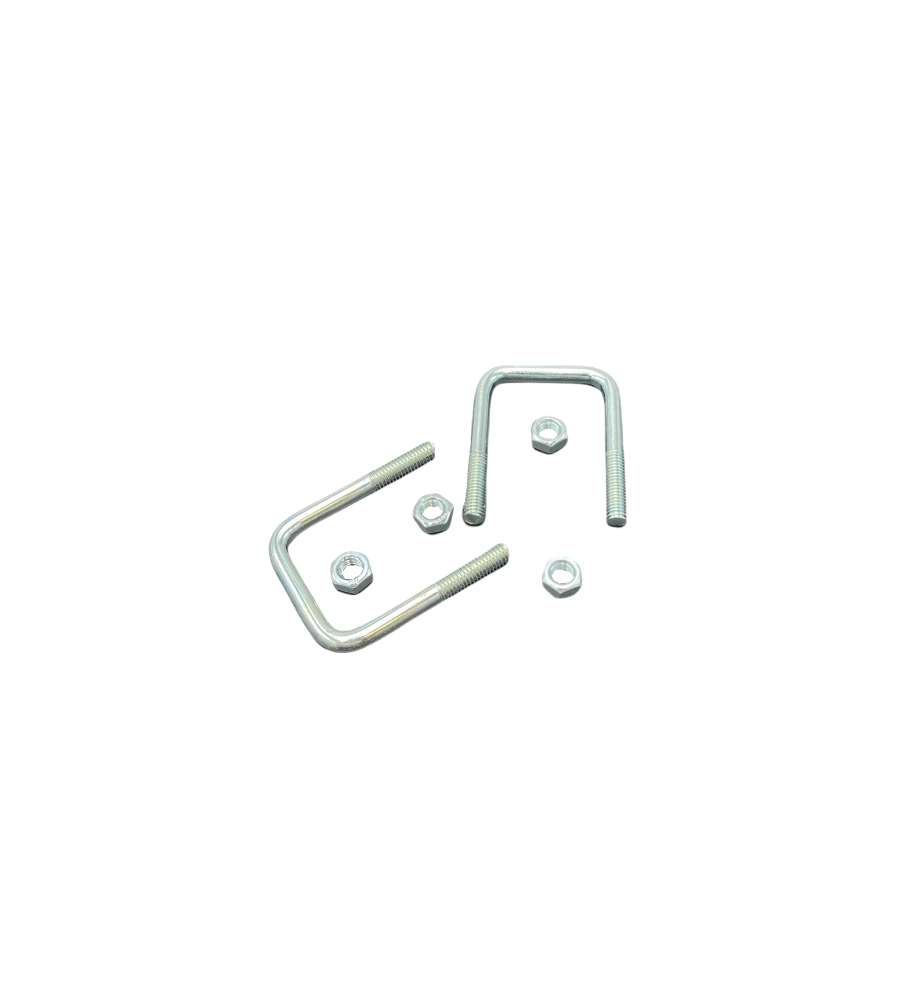 Raccordo Quadro Zincato Mm.10X51X72