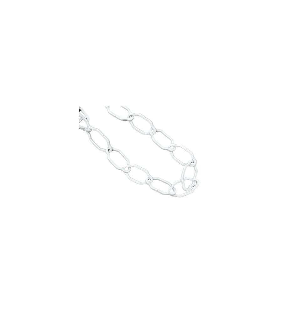 Catena Decorativa Bianca Mm.28X14
