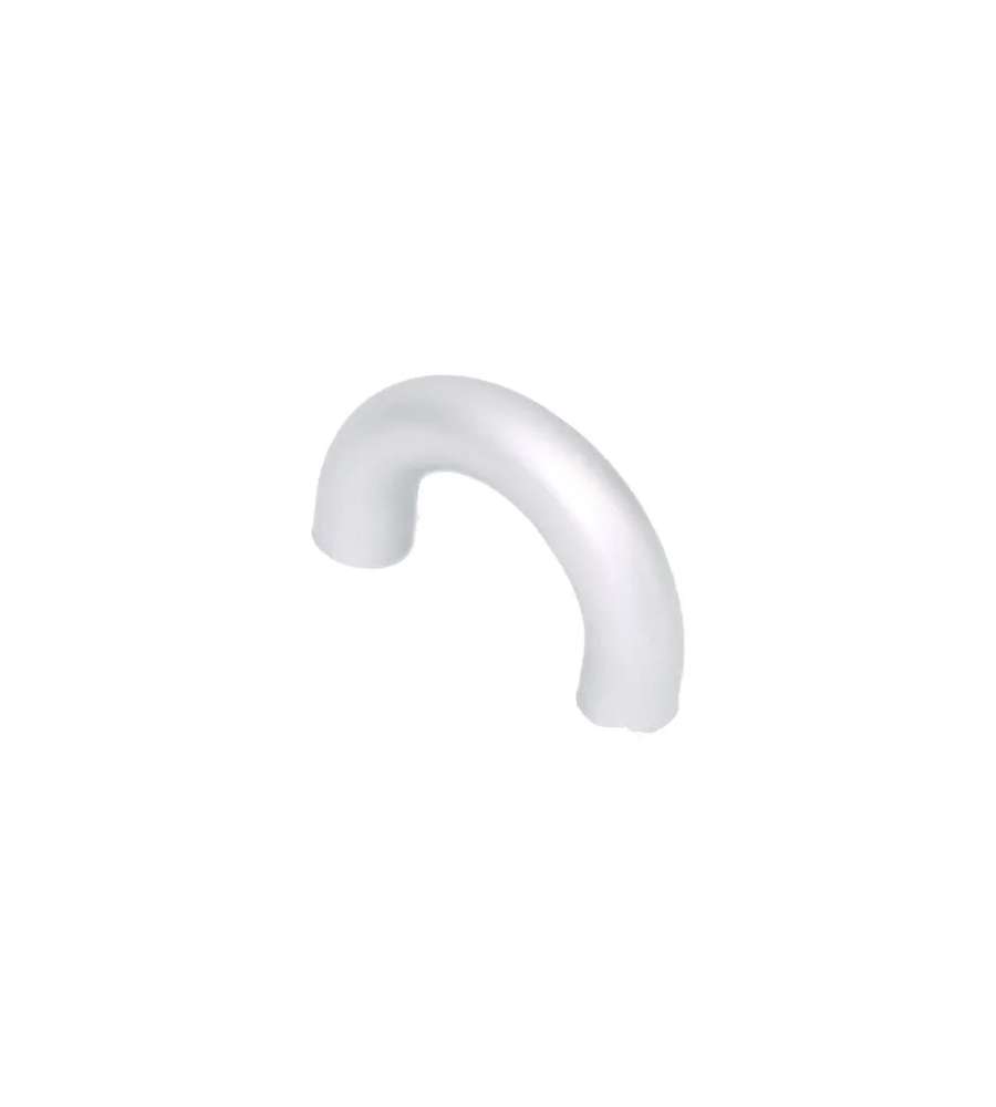 Maniglietta in Plastica Argento Mm.32