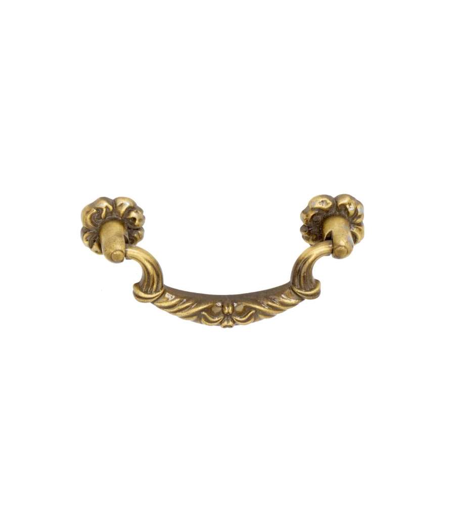 Maniglia Rosette Bronzo Fori Mm.64