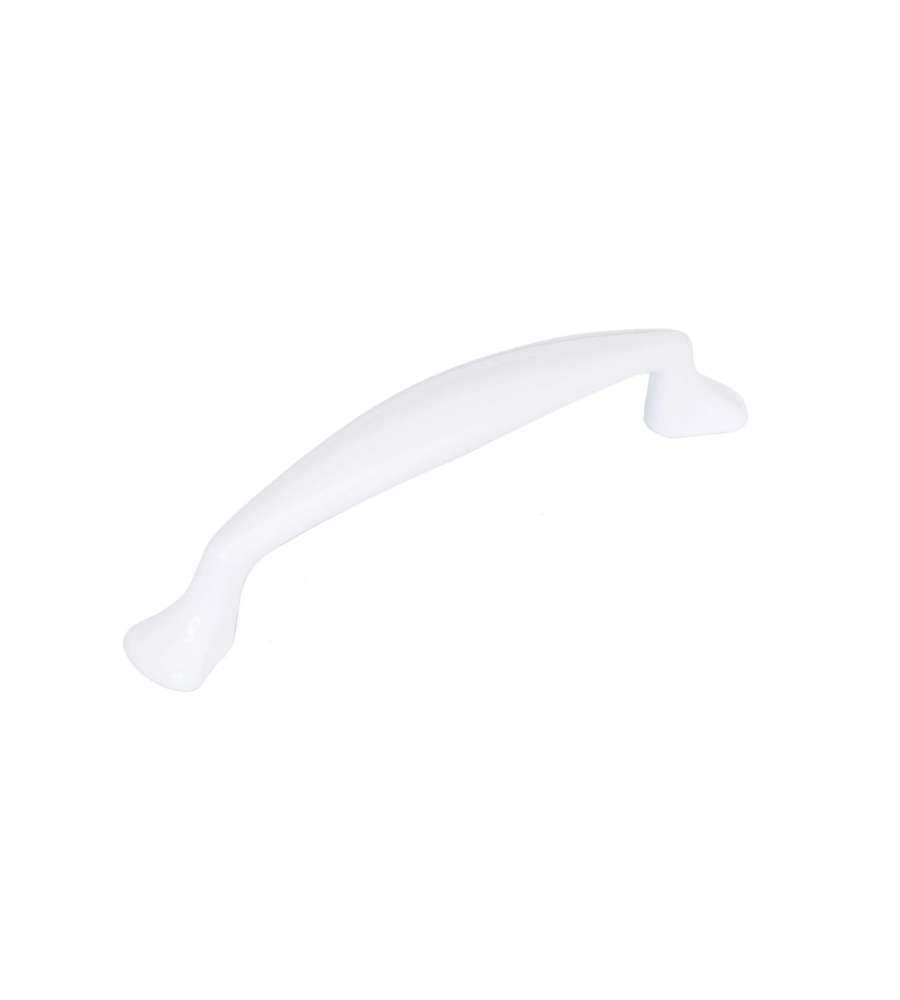 Maniglia Laccata Bianco Asse Tipo M Mm.96