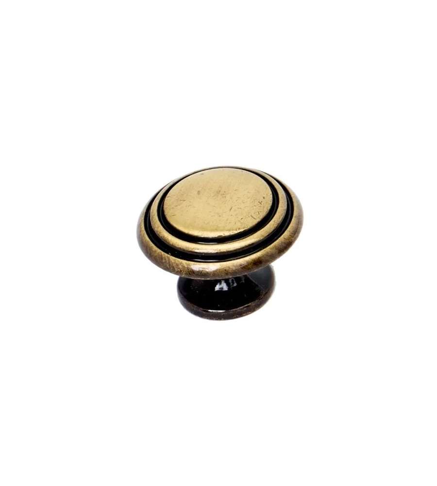 Pomolo Bronzo Sfumato Mm.25