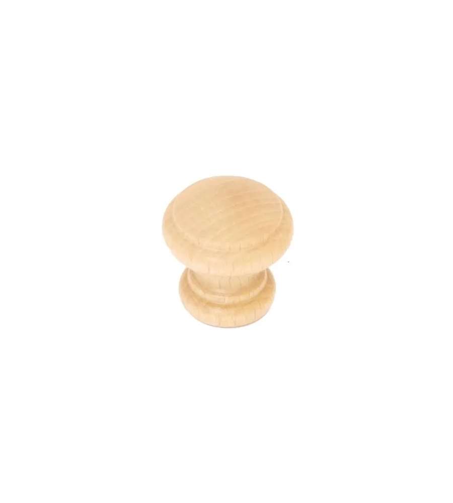 Pomolo Rigato Naturale Mm.35