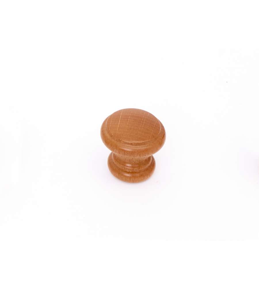 Pomolo rigato noce diametro 30 mm