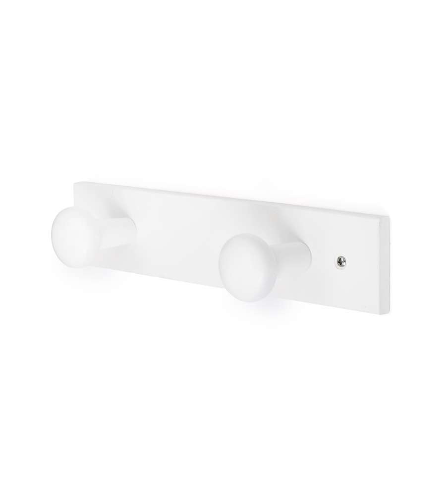 Appendiabiti in Legno di Faggio Bianco - 65x110 cm