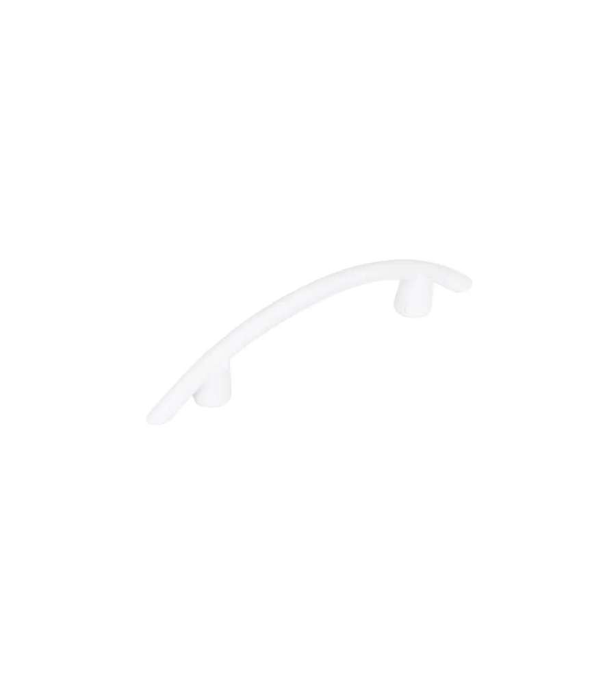 Maniglia Modello D Bianco Asse Mm.32