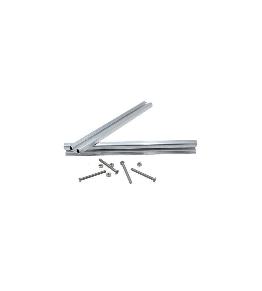 Kit Traversini Alluminio Per Cassette Postali A Cancello