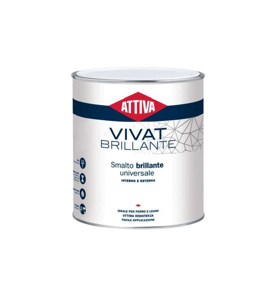 Smalto Sintetico 0,750 l 061 Avorio Chiaro Vivat Attiva