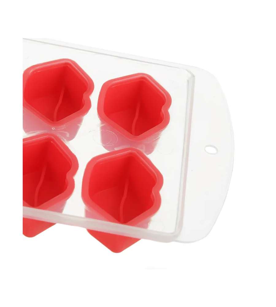 Formaghiaccio cubetti labbra