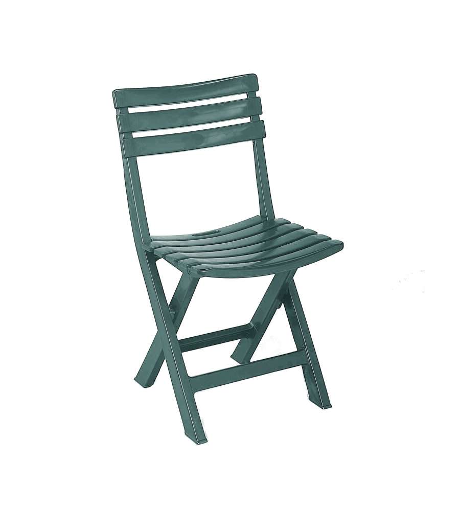 Ipae Progarden Sedia Birki Pieghevole - Verde - 44x41x78 cm
