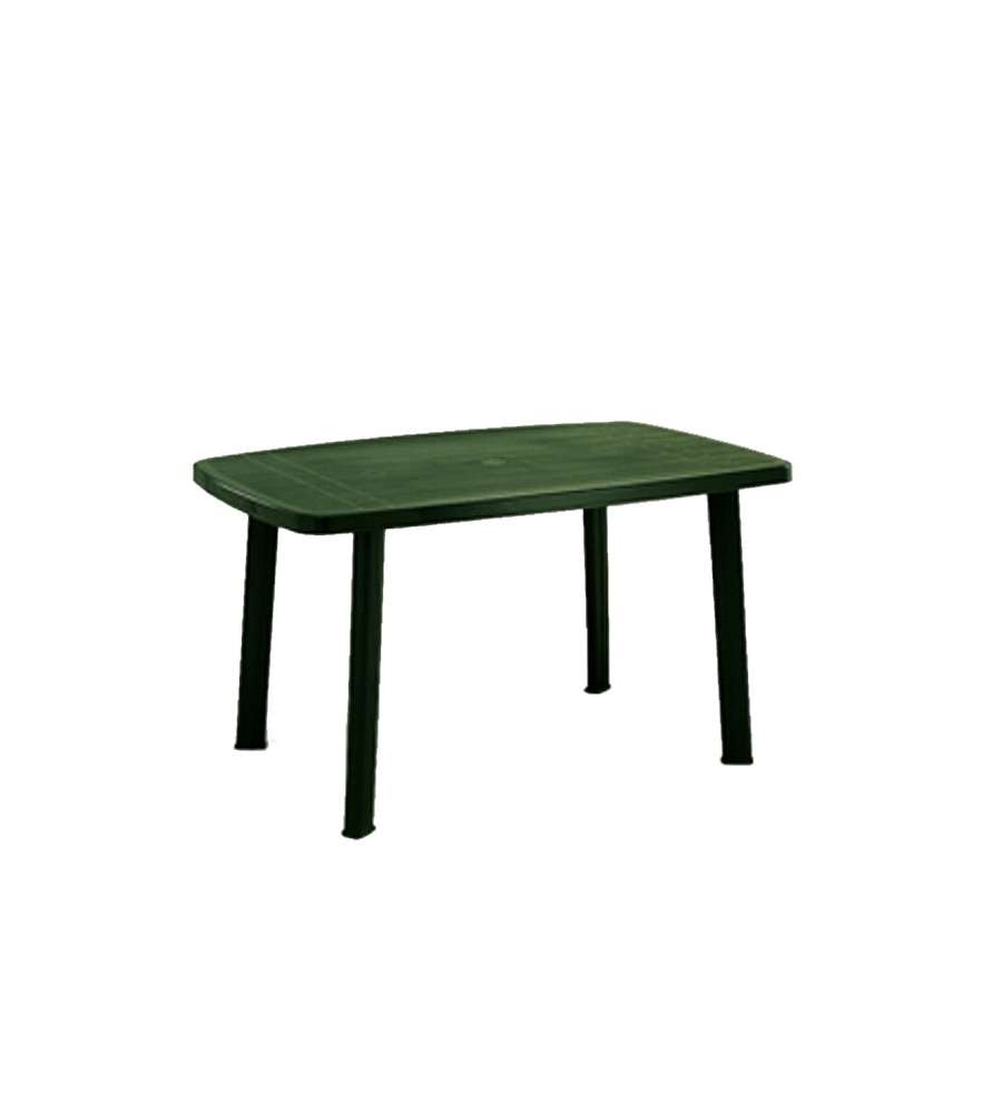 Ipae Progarden Tavolo da Giardino Faretto in Resina - Verde - 101x68 cm