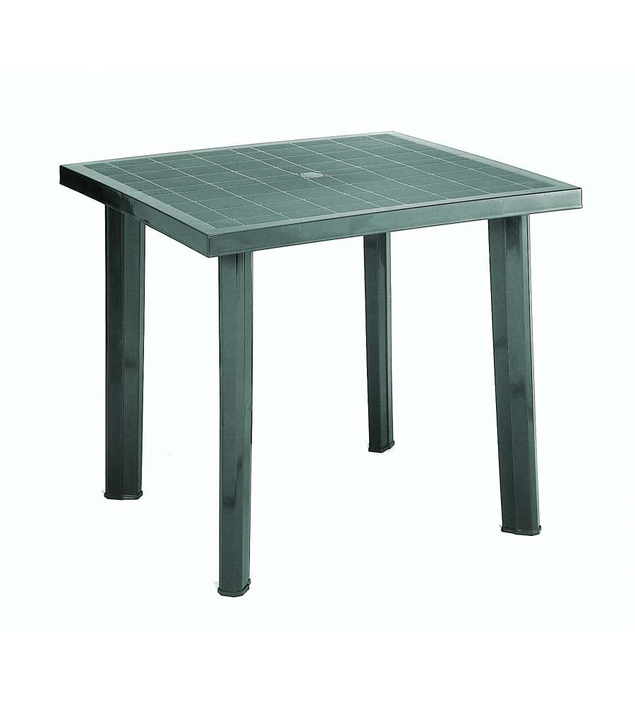 Tavolo Fiocco Verde 80 x 75 cm