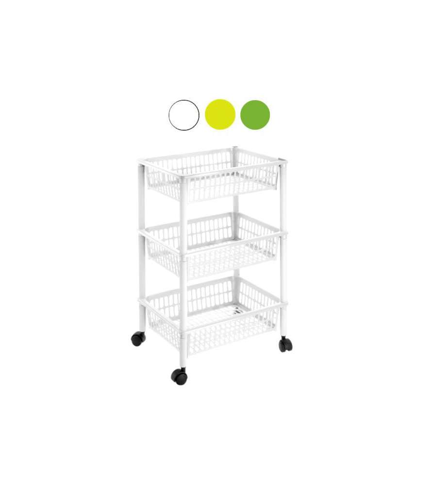 Carrello P.3 Mito Lime Cm 40X29 H 62 Tontarelli
