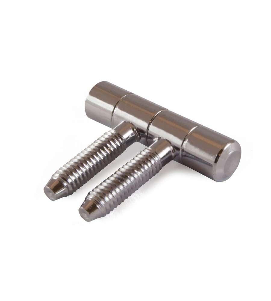 Cerniera tornite Anuba cromate diam 9 mm