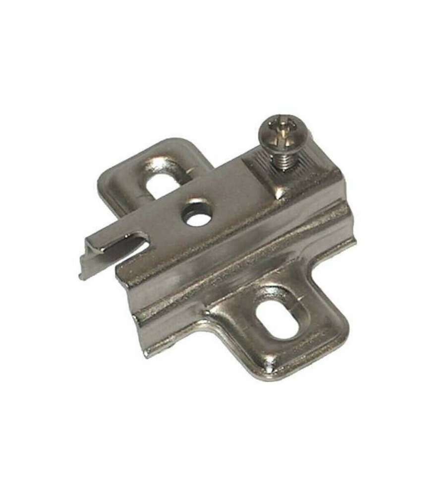 Piastra per montanti con cerniera 26 mm