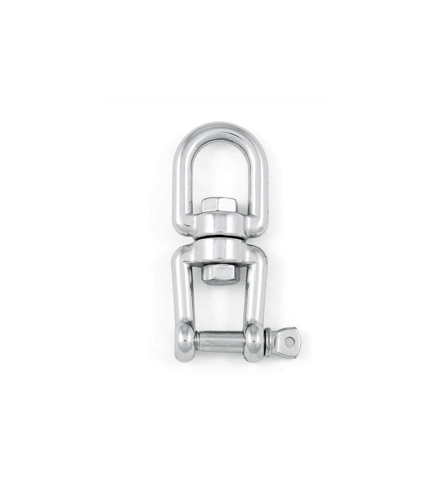 Girella occhio - forcella 6 mm. in acciaio Inox A4 - AISI 316