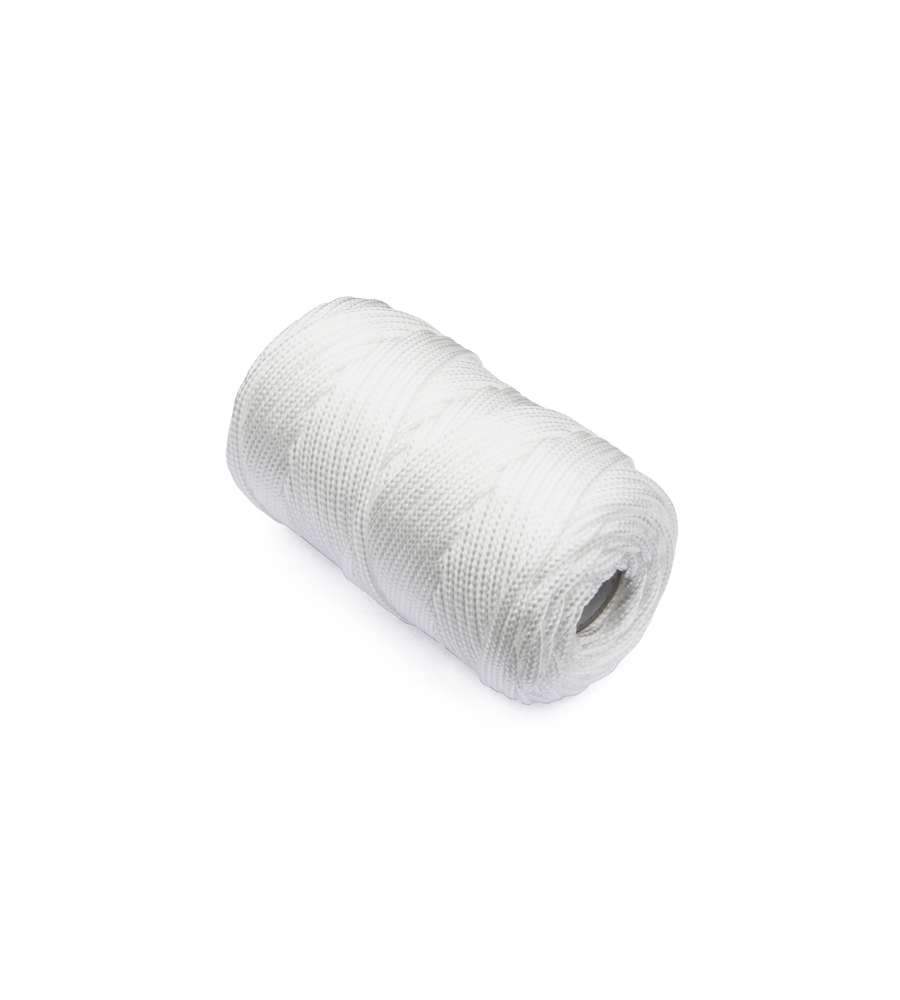 Treccia per veneziana in polipropilene Diam. 3 mm. bianco 50 mt.