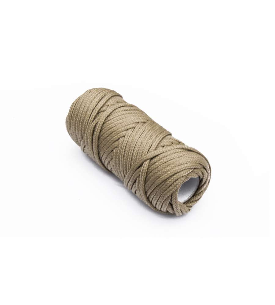Treccia per veneziana in polipropilene Diam. 3 mm. avana 20 mt.