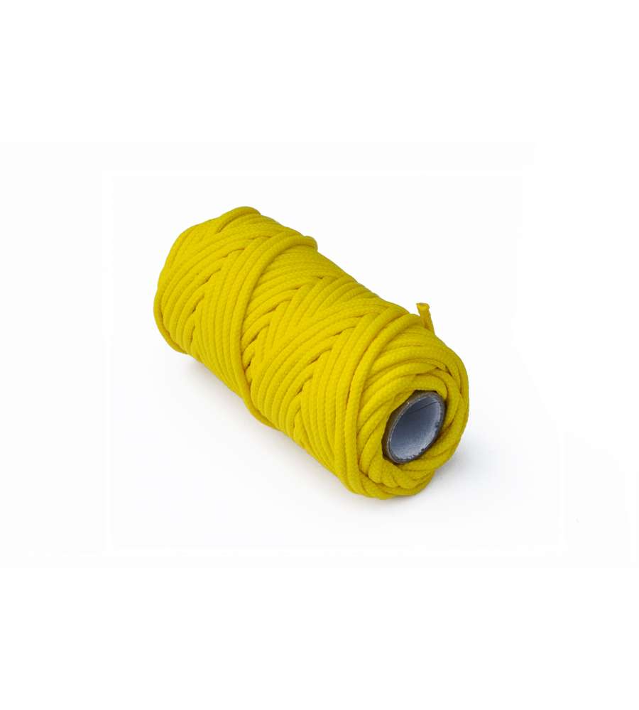 Treccia per veneziana in polipropilene Diam. 3 mm. giallo 20 mt.