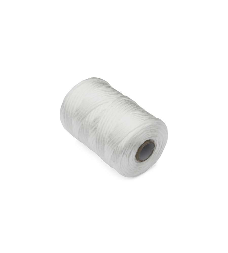 Spago in rafia sintetica Diam. 1,9 mm. bianco 95 mt.