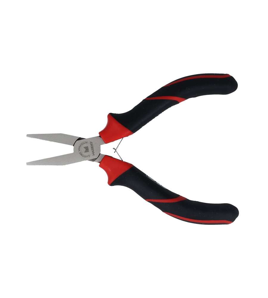 Pinza per elettronica becchi piatti dritti 125 mm