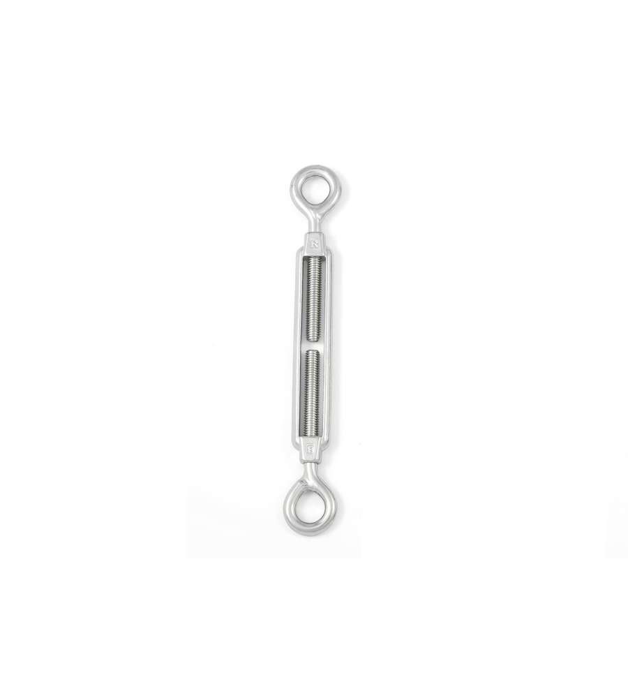 Tenditore occhio - occhio DIN 1480 - M12 acciaio zincato