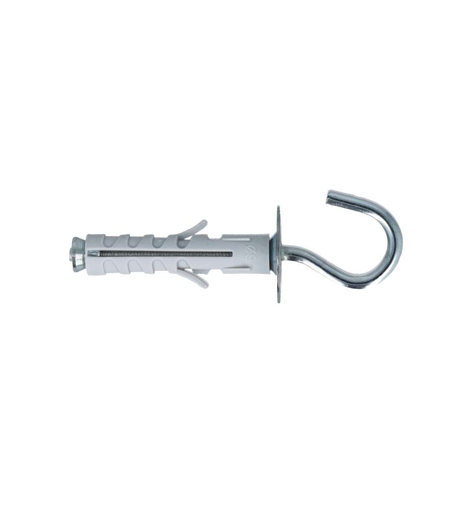 Tasselli in nylon Diam. 9 x 40 con occhiolo aperto 1 Kg.