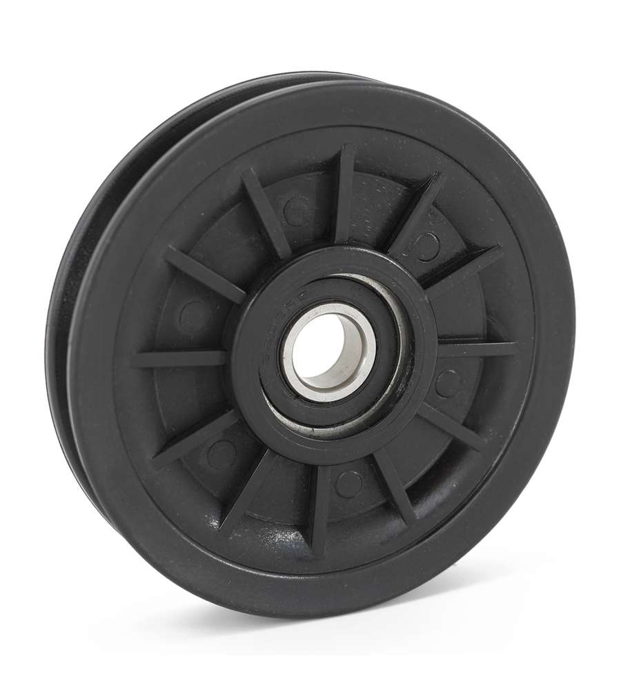 Carrucola Masidef in Nylon - Diametro 90 mm - Per Porte e Palestra