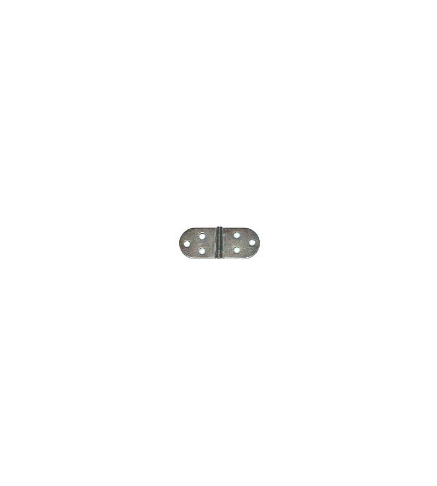 Cerniere a biscotto bronzate 80 x 30 mm